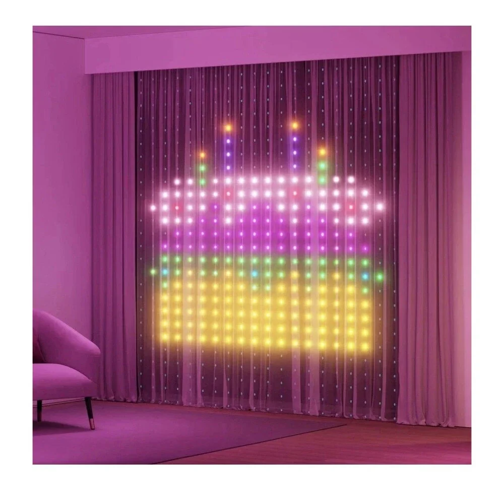 Govee Curtain Light: LED String Lights with 73 Settings, Smart App Control